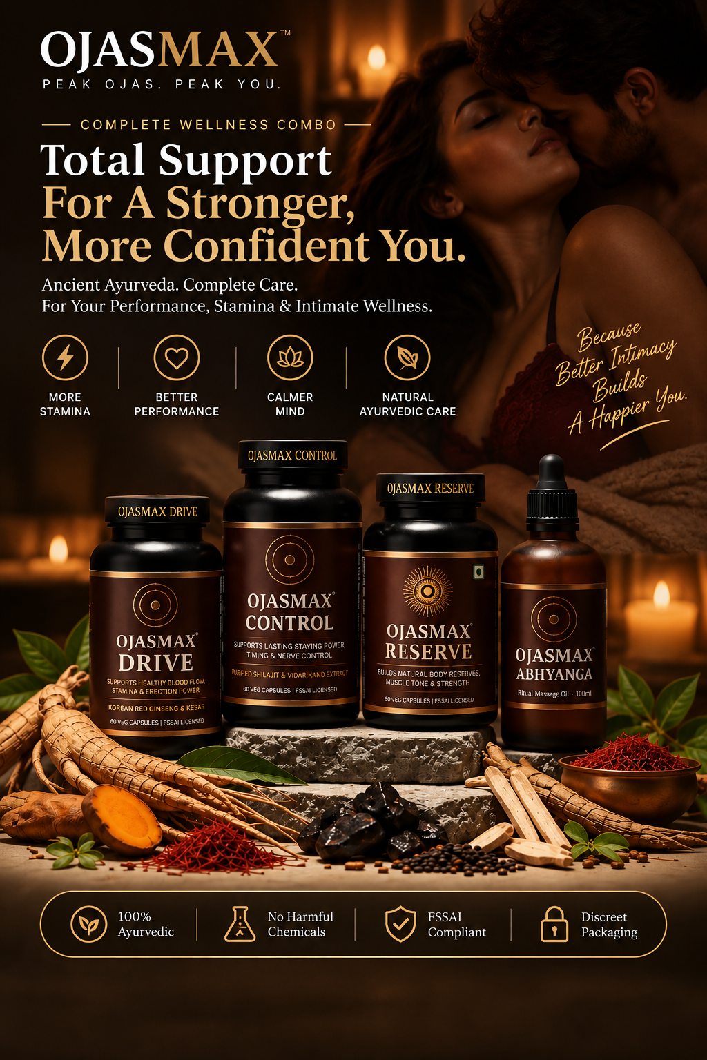 Ojasmax Complete Ritual Bundle – All 4 Products